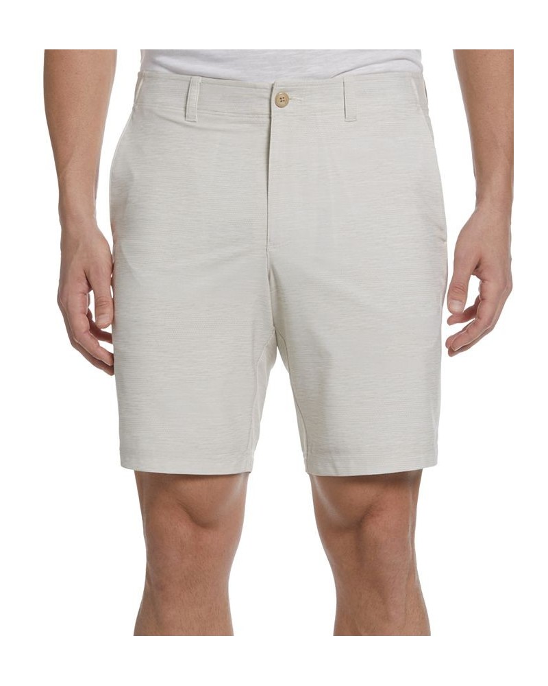 Men's Hybrid Plainweave Casual Stretch Shorts White $24.78 Shorts