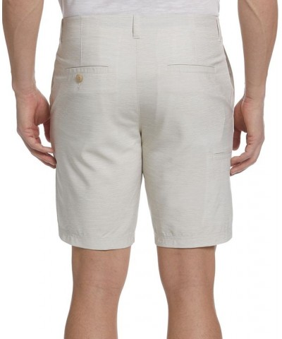 Men's Hybrid Plainweave Casual Stretch Shorts White $24.78 Shorts