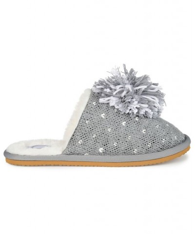 Women's Stardust Slipper Gray $39.20 Shoes