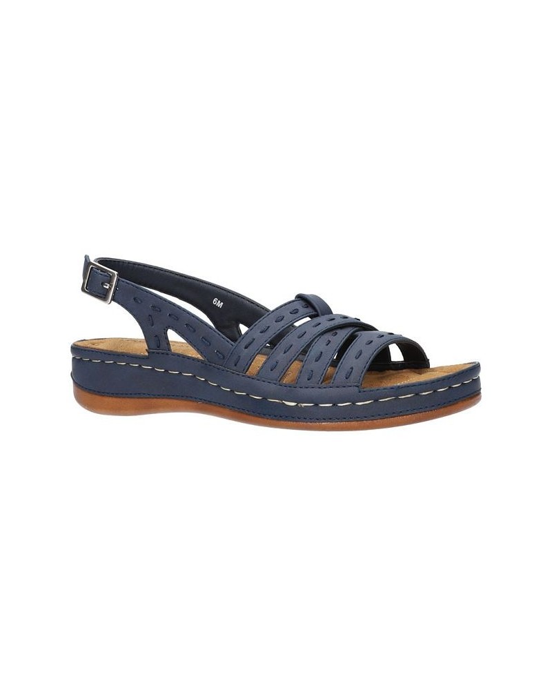 Women's Kehlani Sandals Navy $33.60 Shoes