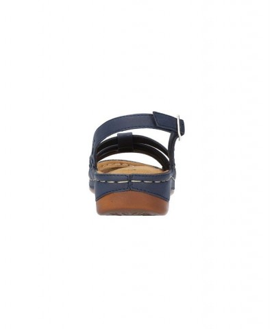 Women's Kehlani Sandals Navy $33.60 Shoes