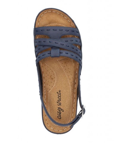 Women's Kehlani Sandals Navy $33.60 Shoes