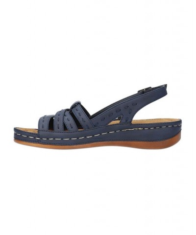 Women's Kehlani Sandals Navy $33.60 Shoes