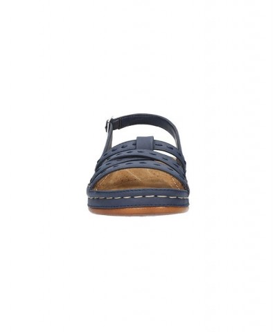 Women's Kehlani Sandals Navy $33.60 Shoes