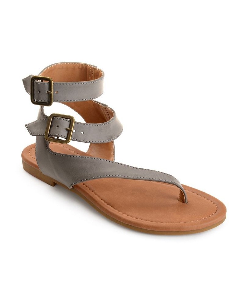 Women's Kyle Sandals Gray $31.50 Shoes