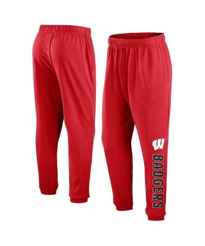 Men's Branded Red Wisconsin Badgers Root For Home Fleece Sweatpants $20.00 Pants