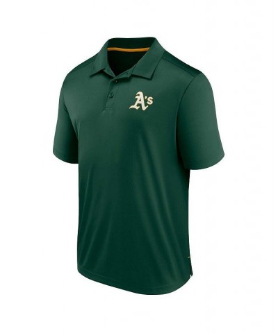 Men's Branded Green Oakland Athletics Hands Down Polo Shirt $25.80 Polo Shirts