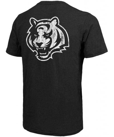 Cincinnati Bengals Tri-Blend Pocket T-shirt - Black $34.19 T-Shirts