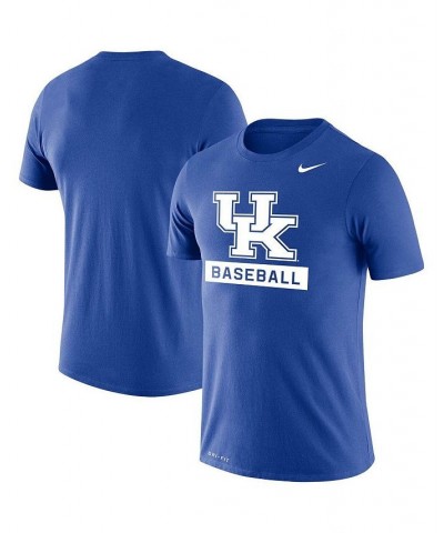 Men's Heathered Royal Kentucky Wildcats Baseball Logo Stack Legend Performance T-shirt $22.50 T-Shirts