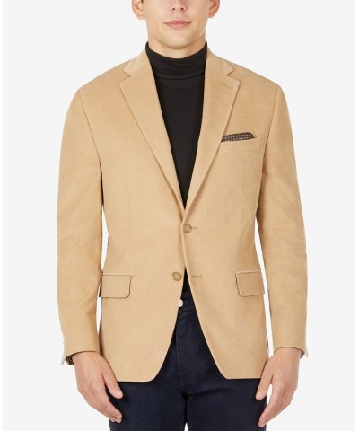 Men's Modern-Fit Corduroy Blazer PD07 $57.60 Blazers