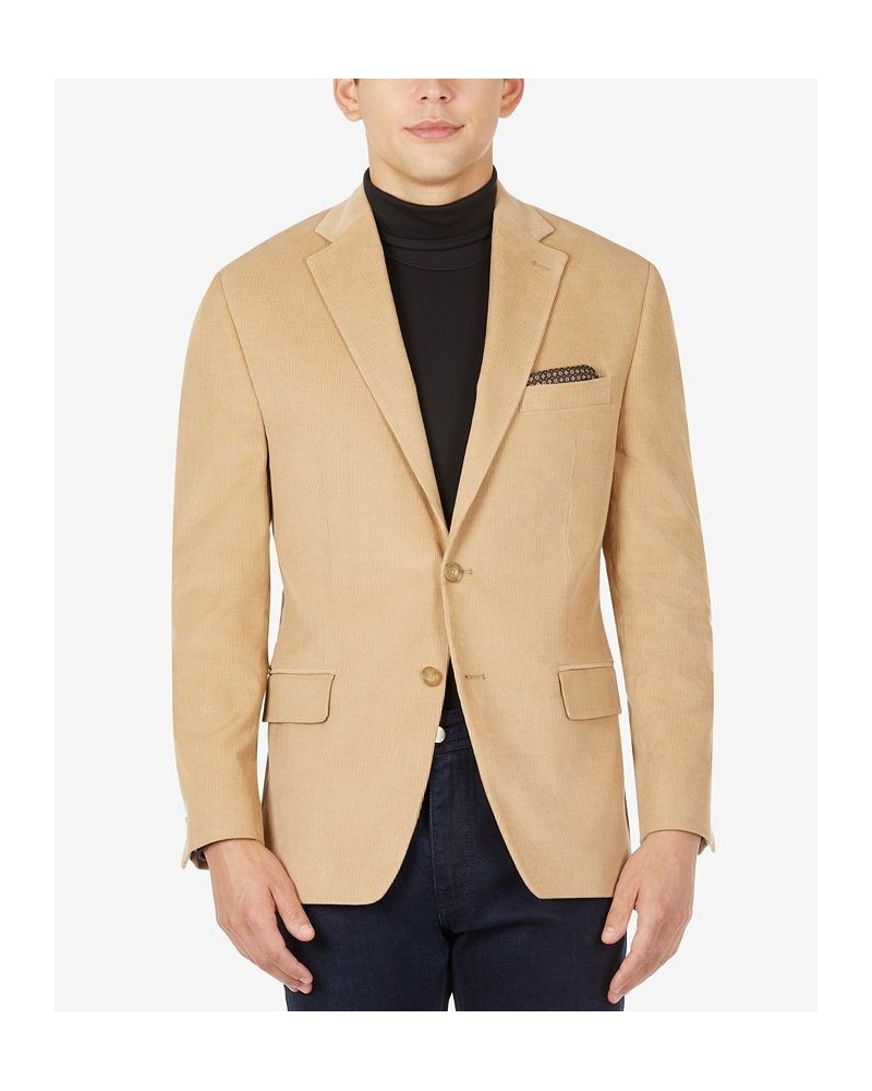 Men's Modern-Fit Corduroy Blazer PD07 $57.60 Blazers