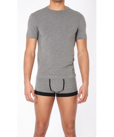 Crew Neck Top Gray $14.28 Undershirt