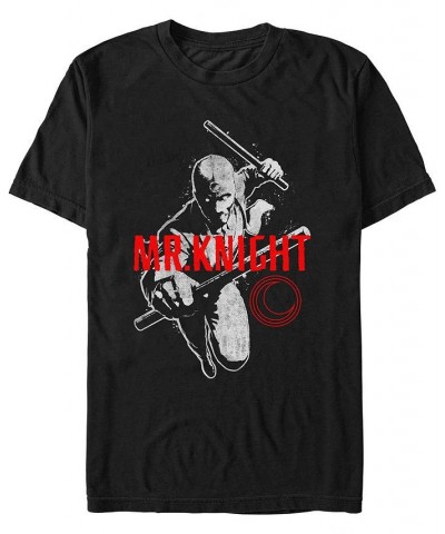 Men's Moon Knight Mr Big Short Sleeve T-shirt Black $14.70 T-Shirts