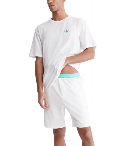 Men's Pride This Is Love Colorblocked Logo Waistband Sleep Shorts White $25.59 Pants