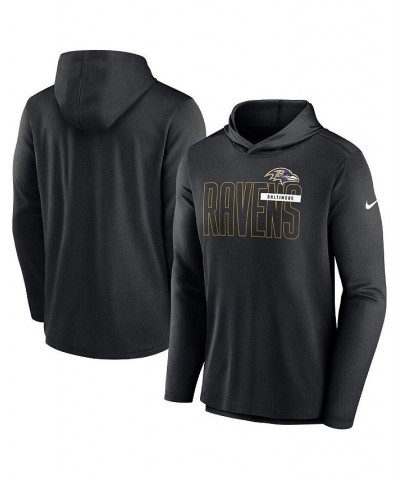 Men's Black Baltimore Ravens Performance Team Pullover Hoodie $31.50 Sweatshirt