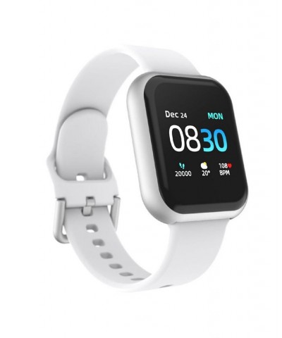 Air 3 Unisex White Silicone Strap Smart Watch 44mm $32.90 Watches