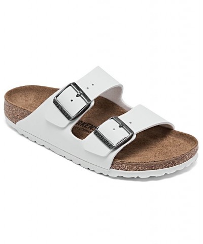 Women's Arizona BirkoFlor Casual Sandals White $58.80 Shoes