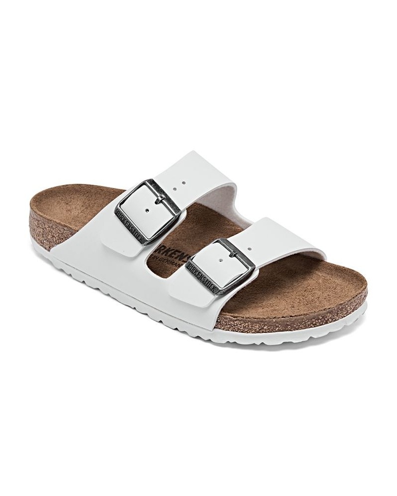 Women's Arizona BirkoFlor Casual Sandals White $58.80 Shoes