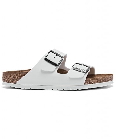 Women's Arizona BirkoFlor Casual Sandals White $58.80 Shoes