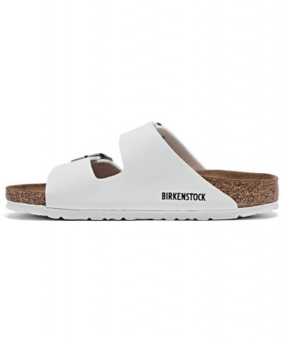 Women's Arizona BirkoFlor Casual Sandals White $58.80 Shoes