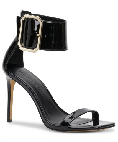 Mateo for INC Women's Melodie Buckle Dress Sandals Black $36.94 Shoes