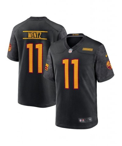 Men's Carson Wentz Black Washington Commanders Alternate Game Player Jersey $47.60 Jersey