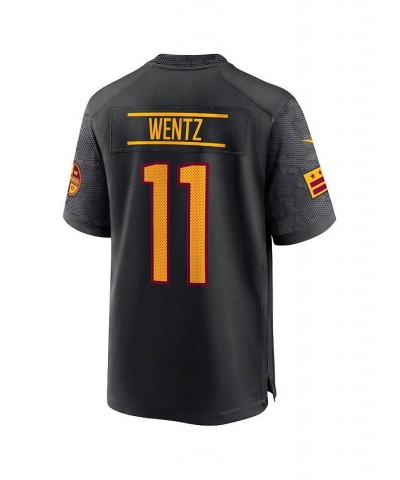 Men's Carson Wentz Black Washington Commanders Alternate Game Player Jersey $47.60 Jersey