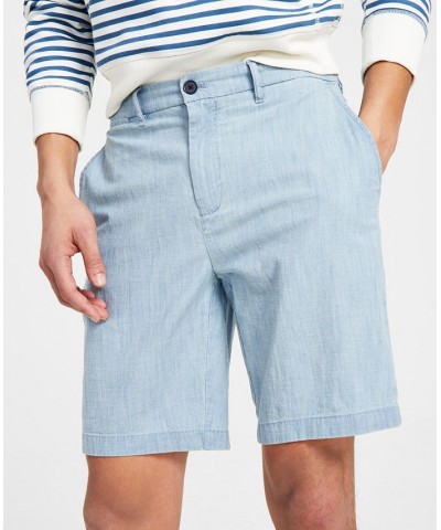 Men's Chambray Shorts Blue $34.44 Shorts