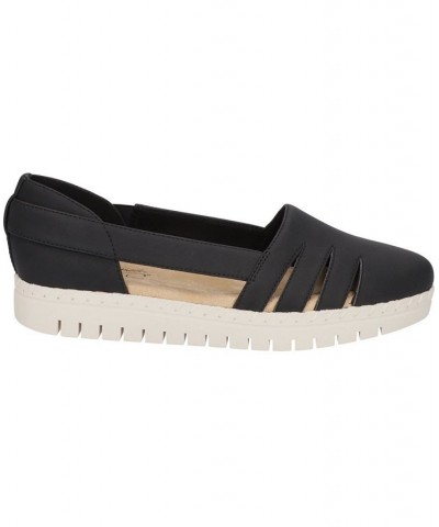 Women's Bugsy Comfort Slip-on Flats Black $31.20 Shoes