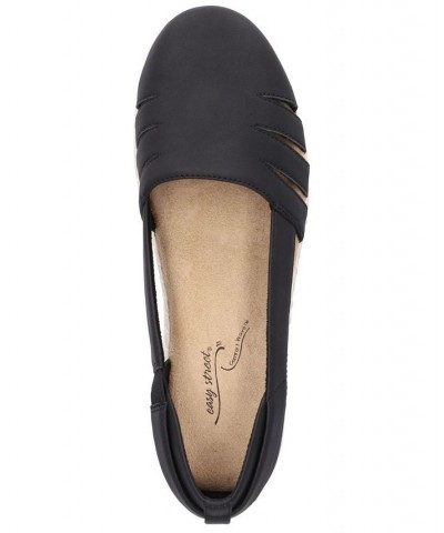 Women's Bugsy Comfort Slip-on Flats Black $31.20 Shoes