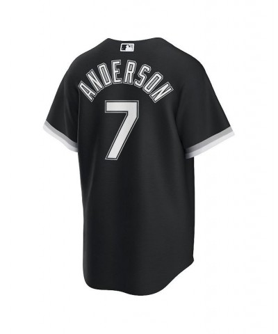 Men's Tim Anderson Black Chicago White Sox Alternate Replica Player Jersey $60.90 Jersey