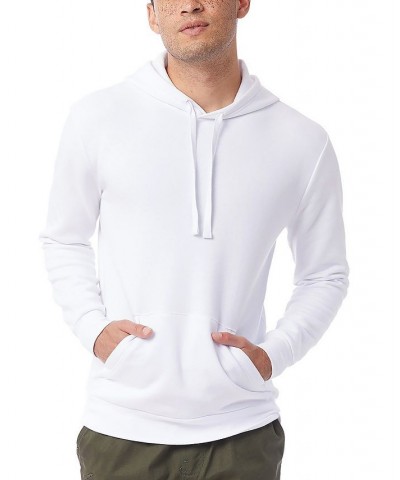 Men's Eco-Cozy Pullover Hoodie White $29.04 Sweatshirt