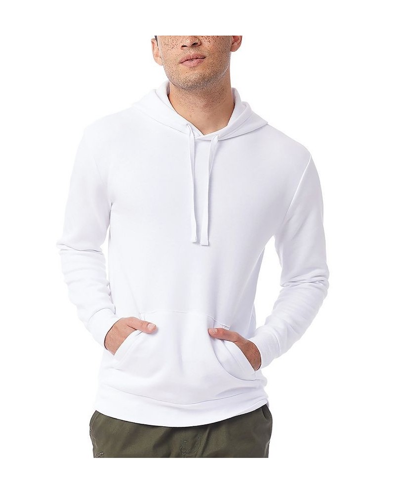 Men's Eco-Cozy Pullover Hoodie White $29.04 Sweatshirt