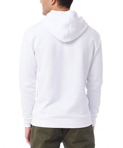 Men's Eco-Cozy Pullover Hoodie White $29.04 Sweatshirt