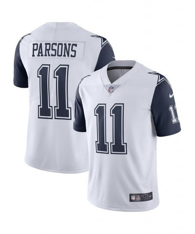 Men's Micah Parsons White Dallas Cowboys Alternate 2 Vapor Limited Jersey $66.30 Jersey