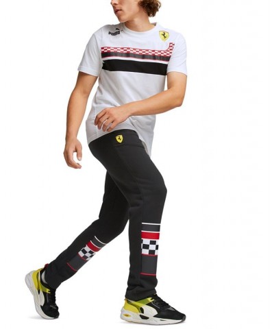 Men's Ferrari Race SDS Short-Sleeve Crewneck T-Shirt White $32.90 T-Shirts