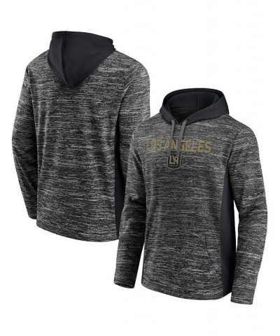 Men's Charcoal LAFC Shining Victory Space-Dye Pullover Hoodie $32.85 Sweatshirt