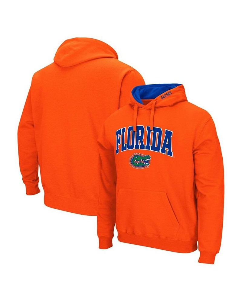 Men's Orange Florida Gators Arch Logo 3.0 Pullover Hoodie $31.79 Sweatshirt