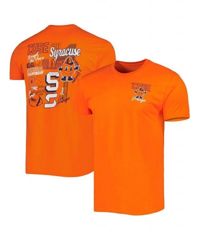 Men's Orange Syracuse Orange Vintage-Like Through the Years Two-Hit T-shirt $18.45 T-Shirts