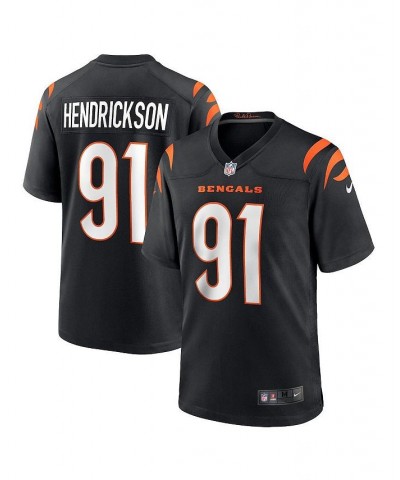 Men's Trey Hendrickson Black Cincinnati Bengals Team Game Jersey $38.52 Jersey