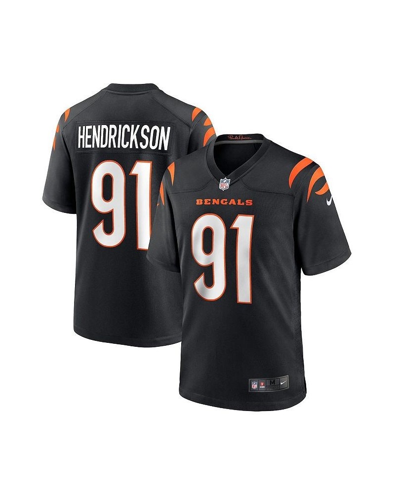 Men's Trey Hendrickson Black Cincinnati Bengals Team Game Jersey $38.52 Jersey