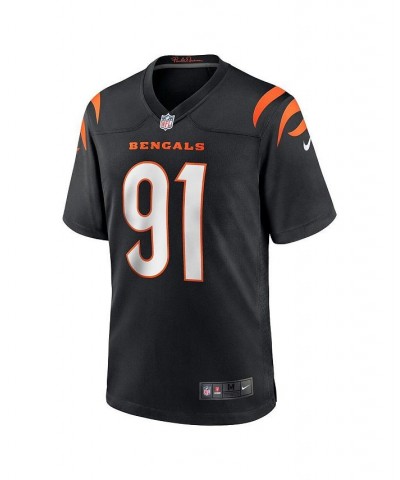 Men's Trey Hendrickson Black Cincinnati Bengals Team Game Jersey $38.52 Jersey