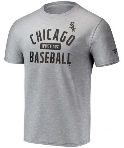 Men's Gray Chicago White Sox Primary Pill Space Dye T-shirt $15.75 T-Shirts