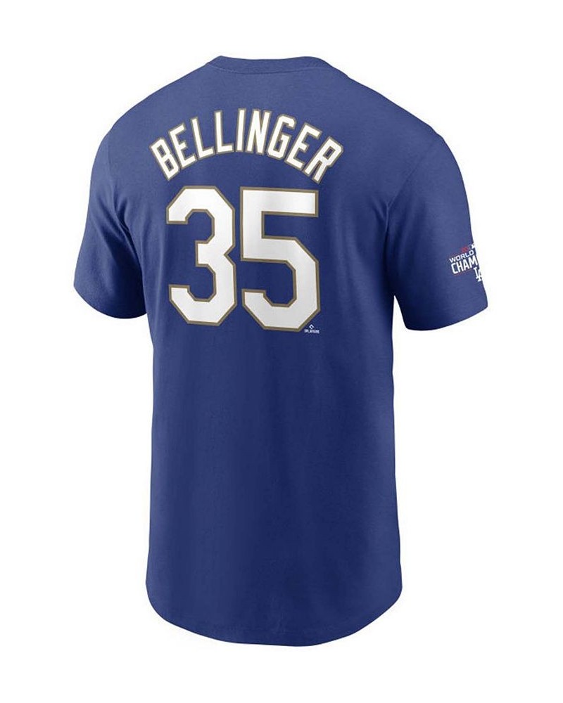 Los Angeles Dodgers Men's Gold Name and Number Player T-Shirt Cody Bellinger $22.50 T-Shirts