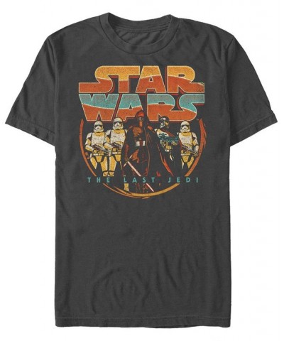 Star Wars Men's The Last Jedi Kylo Ren Soldiers Short Sleeve T-Shirt Gray $19.94 T-Shirts