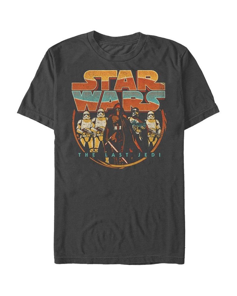 Star Wars Men's The Last Jedi Kylo Ren Soldiers Short Sleeve T-Shirt Gray $19.94 T-Shirts