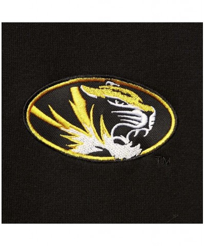 Men's Black Missouri Tigers Tortugas Logo Quarter-Zip Jacket $32.99 Sweatshirt