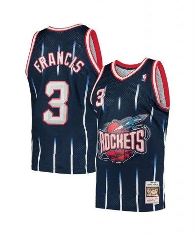 Men's Steve Francis Navy Houston Rockets 1999-2000 Hardwood Classics Swingman Player Jersey $53.28 Jersey