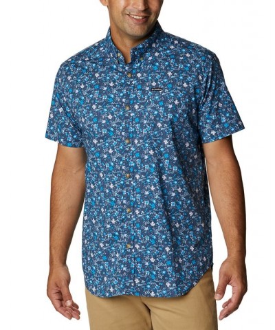 Men's Rapid Rivers Printed Short Sleeve Shirt PD05 $25.19 Shirts