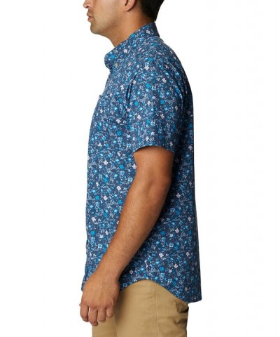 Men's Rapid Rivers Printed Short Sleeve Shirt PD05 $25.19 Shirts